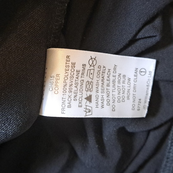 Lovedrobe Women’s Top Tank Gold Sequin Front Black Back Sleeveless Scoop Size 14 - Picture 7 of 10